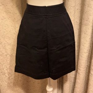 Classic black pencil skirt